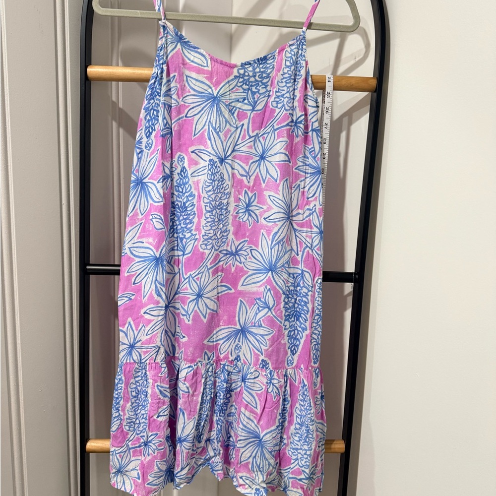 Anthropologie Sisters Gulassa Flounced Floral Mini Dress